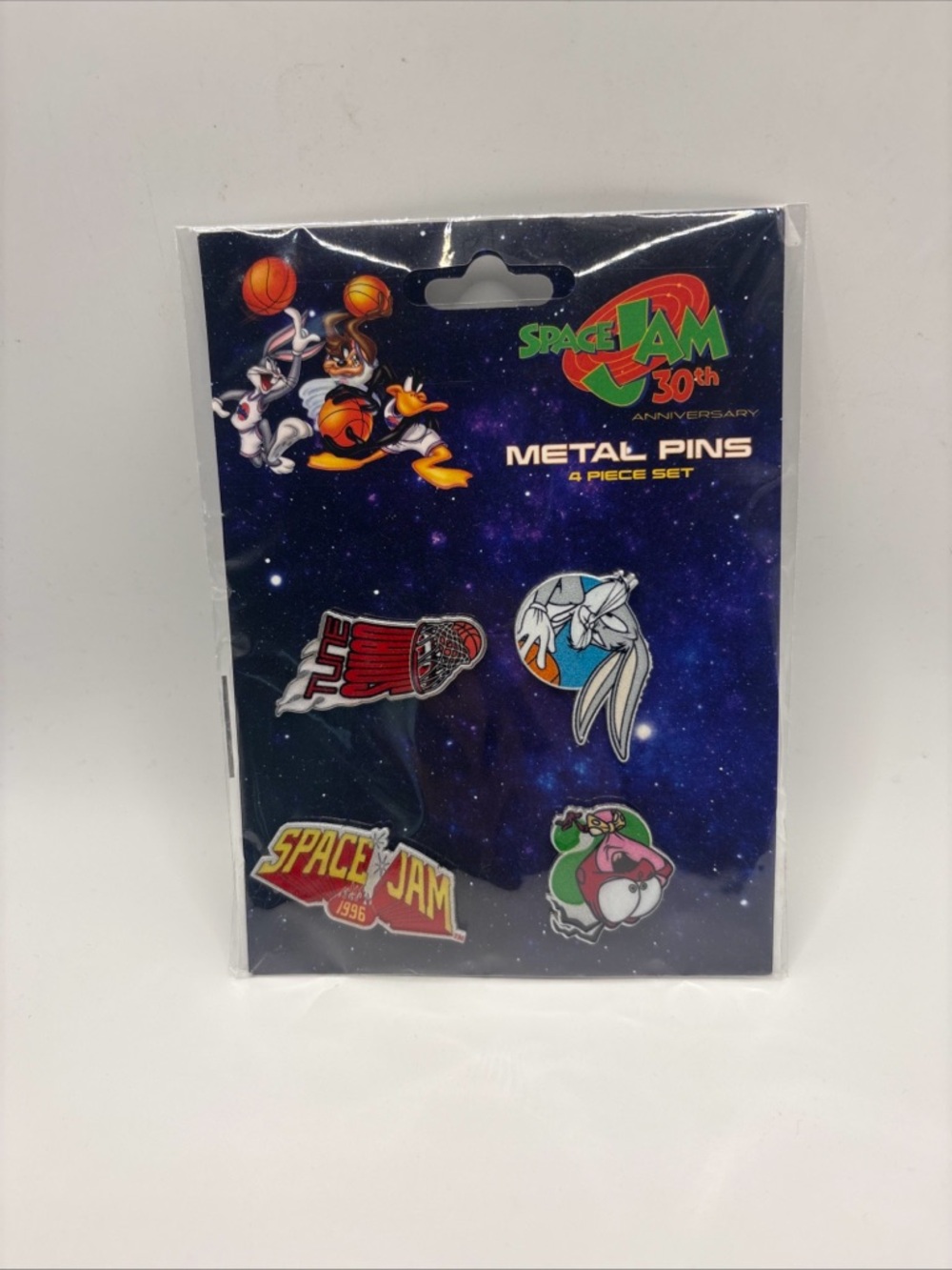 Space Jam 30th Anniversary Metal Pin Set - Multicolor